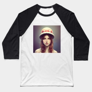 Mushroom Girl Baseball T-Shirt